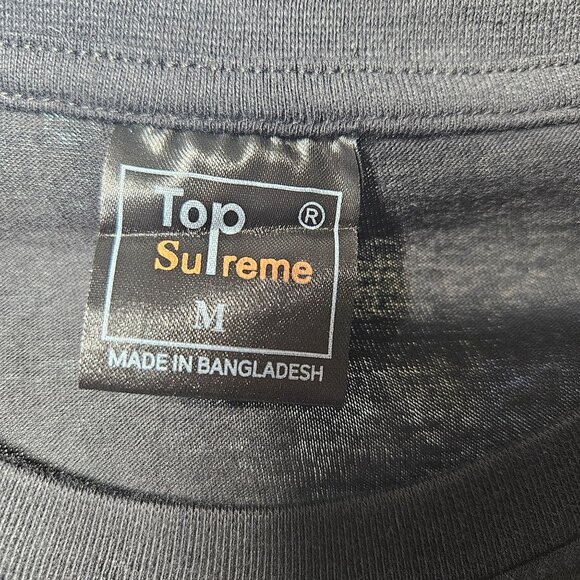 Angel Reese Graphic Tee Baltimore Vs Everyone Top Supreme M Black Cotton - Picture 3 of 6